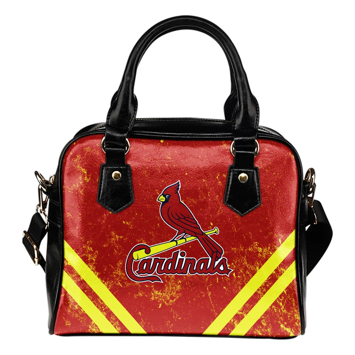 Couple Curves Light Good Logo St. Louis Cardinals Shoulder Handbags Sb0801