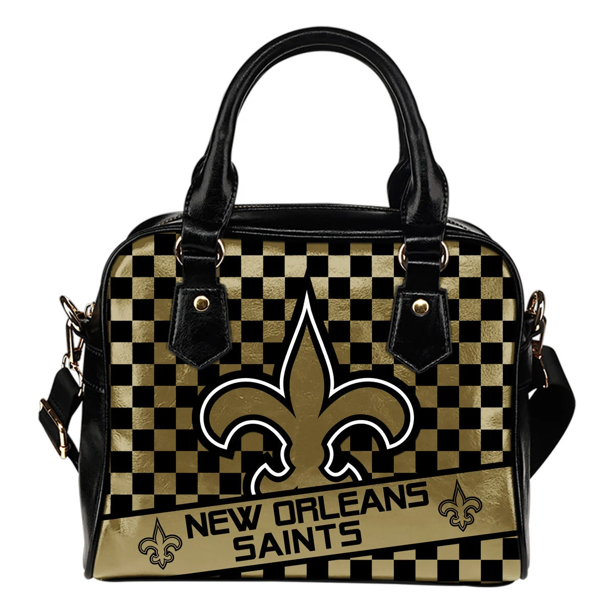 Different Fabulous Banner New Orleans Saints Shoulder Handbags Sb0801