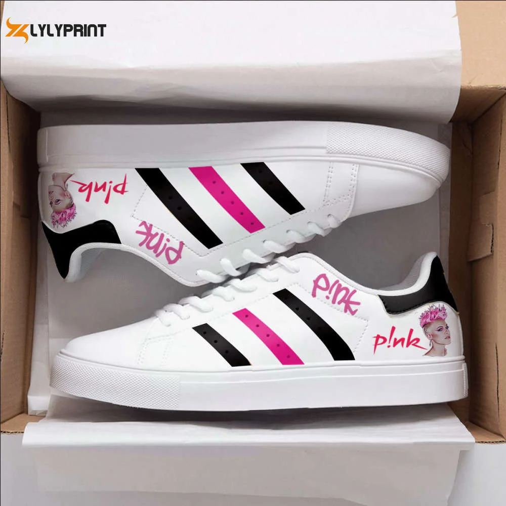 P!nk 4 Skate Shoes For Men Women Fans Gift , Trendy Style Sneakers ST0801