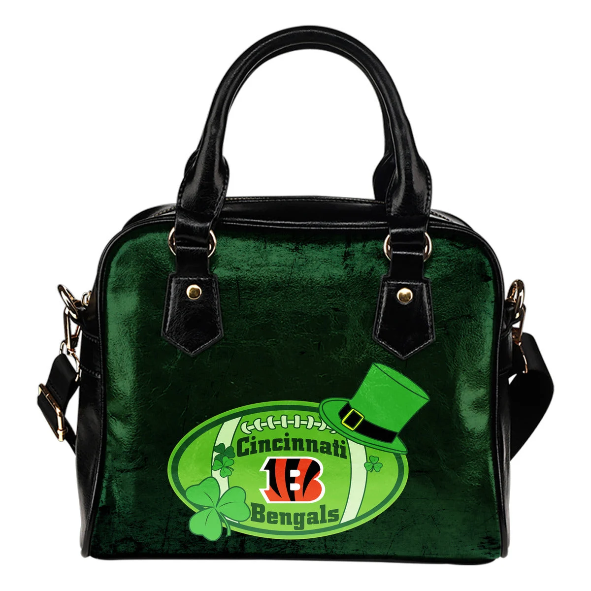 Signal Patrick's Day Pleasant Cincinnati Bengals Shoulder Handbags Sb0801