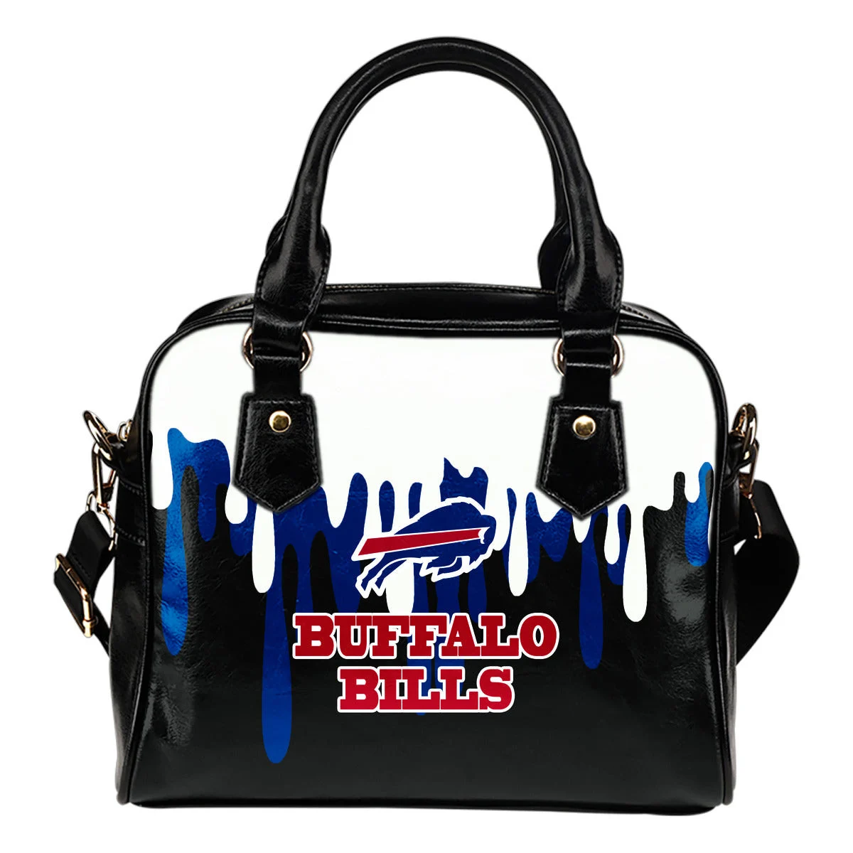 Color Leak Down Colorful Buffalo Bills Shoulder Handbags Sb0801