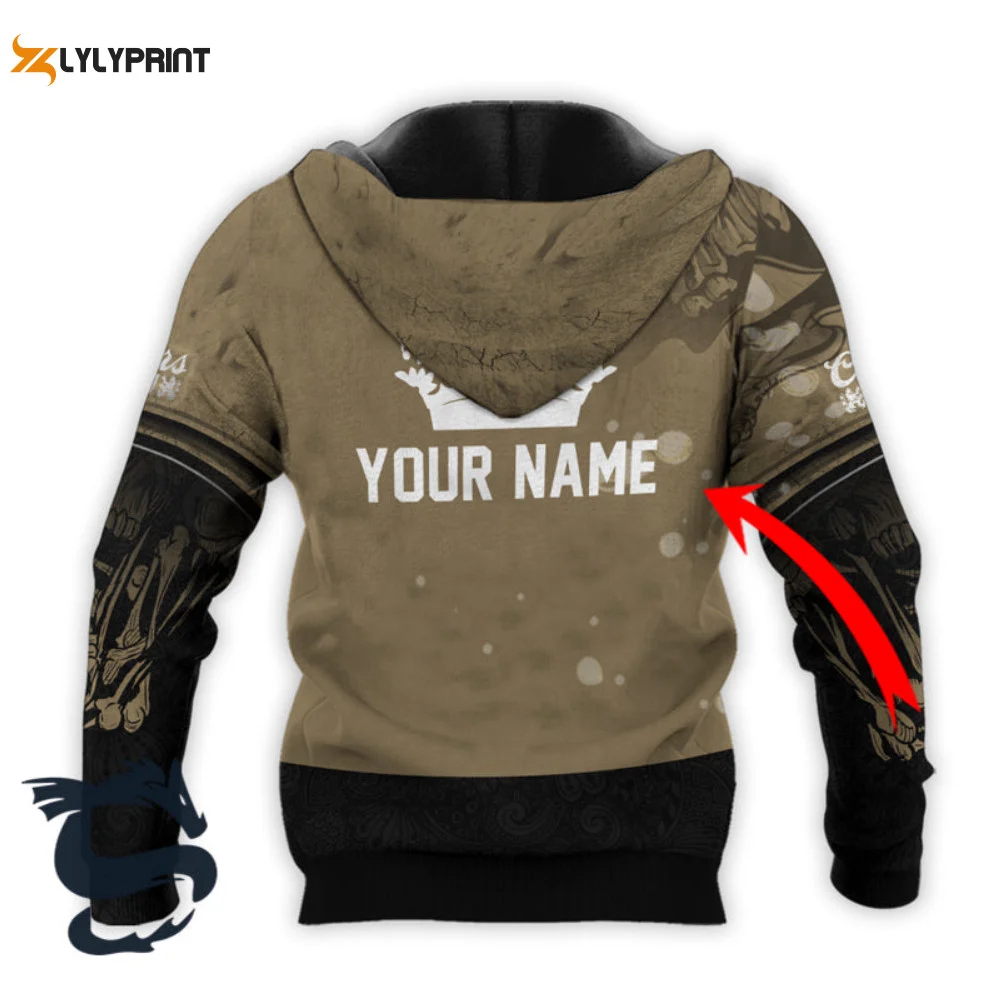 Personalized Coors Banquet Deer Skull With Mushrooms Hoodie & Zip Hoodie HZ0501