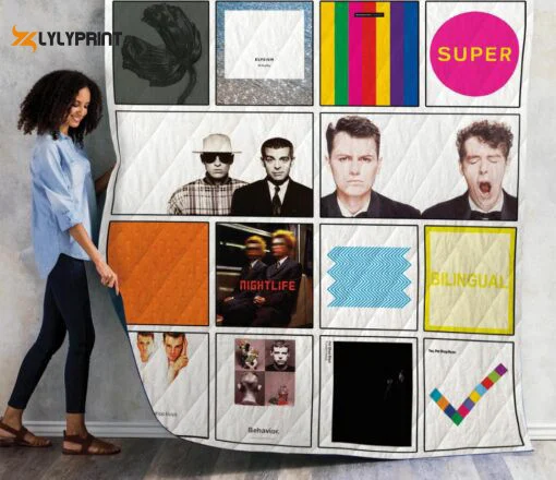Pet Shop Boys 1 Quilt Blanket For Fans Home Decor Gift , Soft Quilt, King Size, All Season Cozy Quilt QB0901