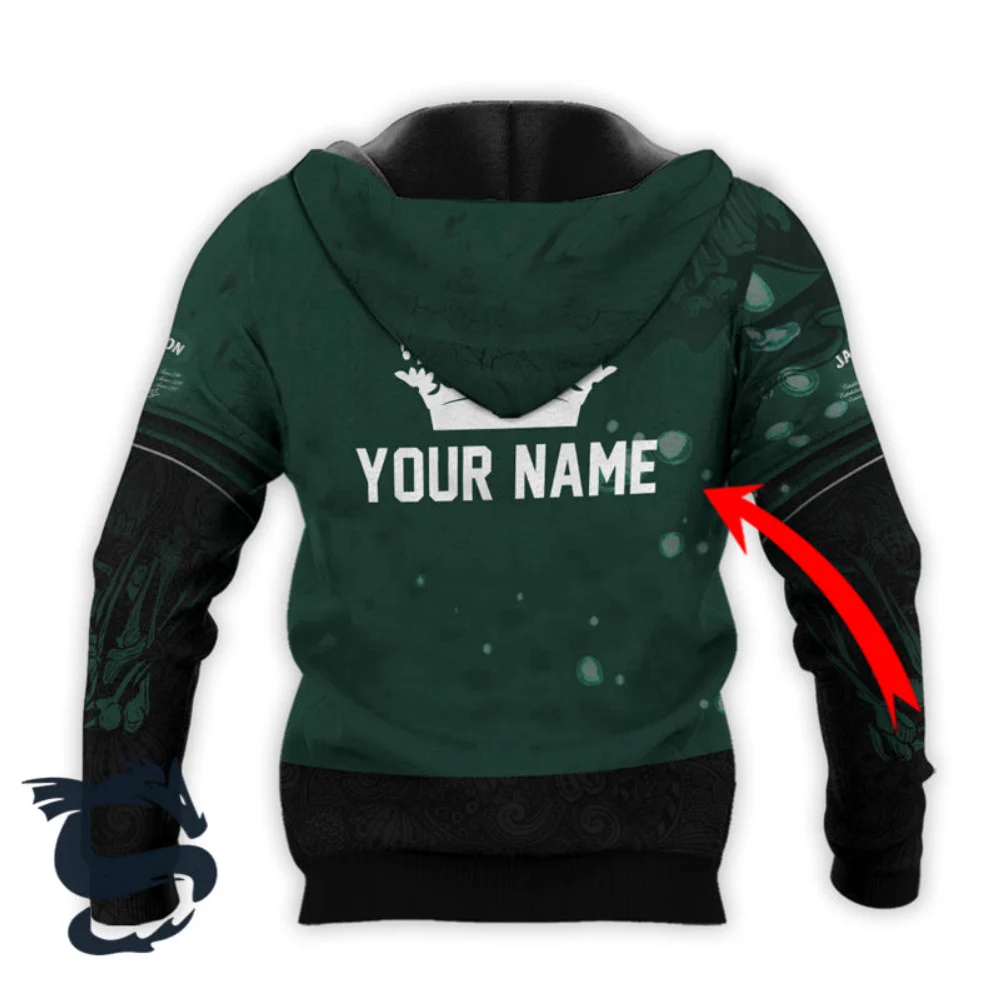 Personalized Jameson Deer Skull With Mushrooms Hoodie & Zip Hoodie HZ0501