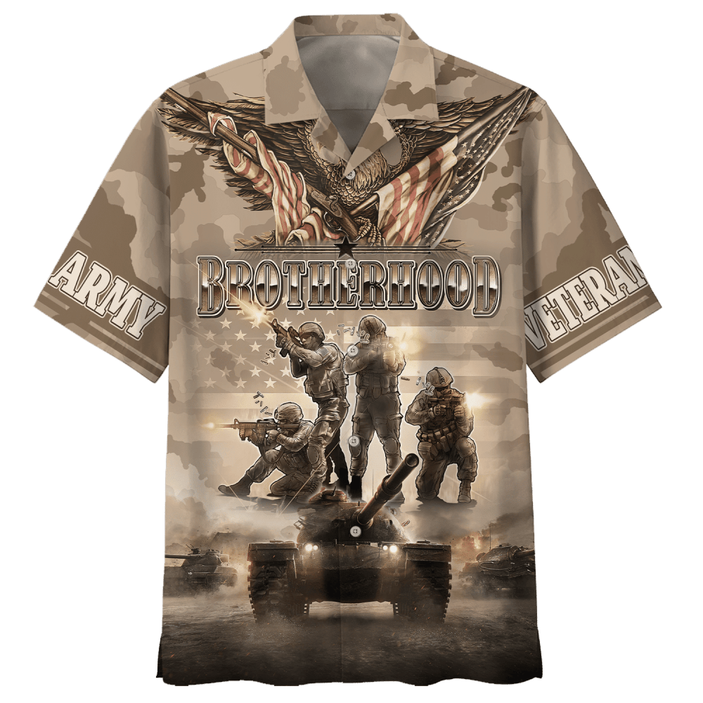 Army War And Brotherhood Hawaiian Shirt HW0601