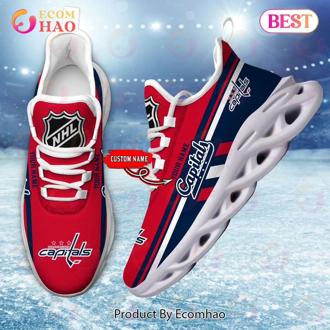 Washington Capitals Perfect Gift for fans Max Soul Chunky Sneakers, Shoes  Unisex sneakers MS0601