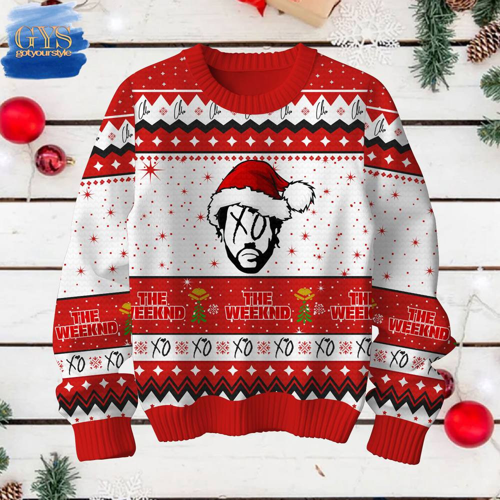 The Weeknd XO Limited Edition Ugly Christmas Sweater , Cozy Soft Unisex Pullover SW0601