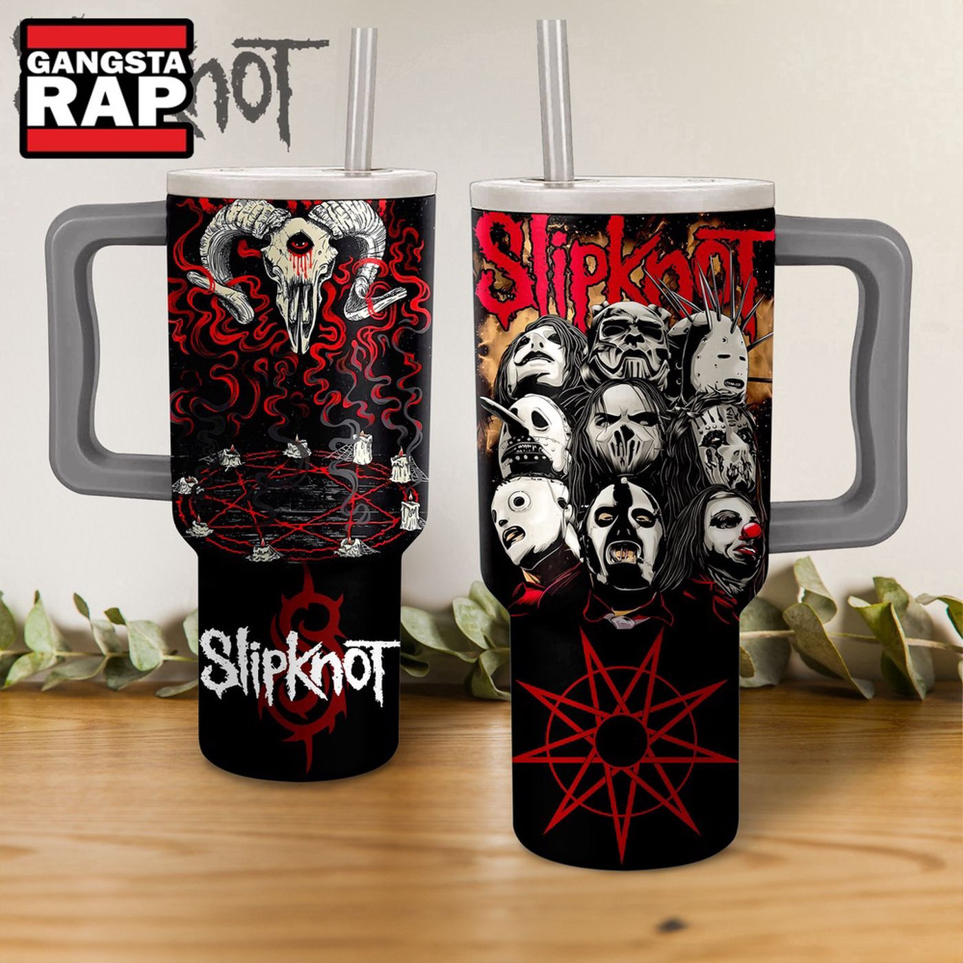 Slipknot Stanley Tumbler 40oz Official Band Merchandise for Fans 0501TB40